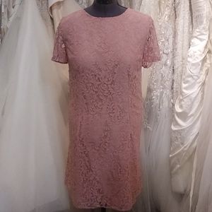 Pink lacey dress